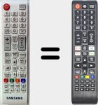 Comandos à distância universal Universal TV Samsung