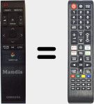 Comandos à distância universal Universal TV Samsung