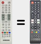 Comandos à distância universal Universal TV Samsung