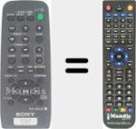 Comando &agrave; dist&acirc;ncia substituto de RM-SR210 (147650311)