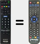 Comando &agrave; dist&acirc;ncia substituto de RM-ED014 (148090411)