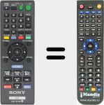 Comando &agrave; dist&acirc;ncia substituto de RMT-B118A (148995911)