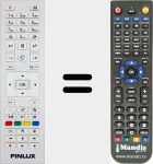 Comando à distância substituto de RC4875 (23284817)
