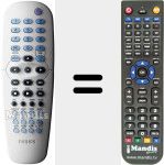 Comando à distância substituto de 313925870111