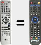 Comando &agrave; dist&acirc;ncia substituto de 6710CDAM02B