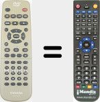 Comando à distância substituto de SE-R0049 (79078069)