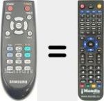 Comando &agrave; dist&acirc;ncia substituto de AH59-02196A