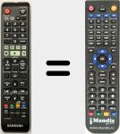 Comando &agrave; dist&acirc;ncia substituto de TM1251 (AH59-02405A)