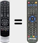 Comando &agrave; dist&acirc;ncia substituto de CT-90369