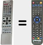 Comando &agrave; dist&acirc;ncia substituto de EUR7615KA0