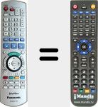 Comando &agrave; dist&acirc;ncia substituto de EUR7659YM0