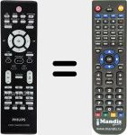 Comando &agrave; dist&acirc;ncia substituto de RC473901 (996510001649)