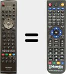 Comando &agrave; dist&acirc;ncia substituto de CLE960B (PK11V00450I)