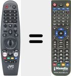 Comando à distância substituto de MR20GA (RM-C3285)