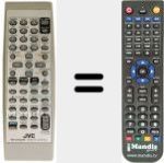 Comando &agrave; dist&acirc;ncia substituto de RMSUXGD6R