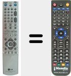 Comando &agrave; dist&acirc;ncia substituto de 6711R1N153G