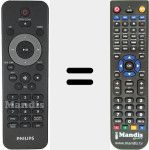 Comando à distância substituto de 996510025132