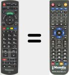 Comando &agrave; dist&acirc;ncia substituto de N2QAYB000487