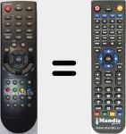 Comando &agrave; dist&acirc;ncia substituto de 810300002