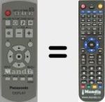 Comando &agrave; dist&acirc;ncia substituto de N2QAYB000432