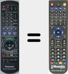 Comando &agrave; dist&acirc;ncia substituto de N2QAYB000338