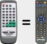 Comando &agrave; dist&acirc;ncia substituto de N2QAGB000004