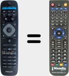 Comando à distância substituto de 996590021091