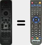 Comando à distância substituto de 996510031828