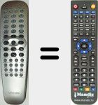 Comando &agrave; dist&acirc;ncia substituto de CRP64801 (996500028800)