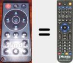 Comando &agrave; dist&acirc;ncia substituto de PicoPix PPX 3414