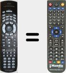 Comando à distância substituto de RC-391M (24140391A)