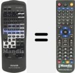 Comando &agrave; dist&acirc;ncia substituto de RC-TZ5000ML