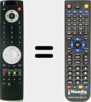 Comando &agrave; dist&acirc;ncia substituto de RC1050 (20429251)