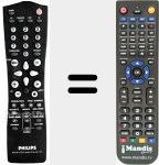 Comando &agrave; dist&acirc;ncia substituto de RC 2526 / 01 (482221910707)