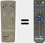 Comando &agrave; dist&acirc;ncia substituto de RCV 100 G