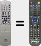 Comando à distância substituto de RM-STHA55R