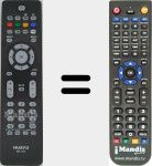 Comando &agrave; dist&acirc;ncia substituto de 313923814201 (RM719C)