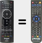 Comando à distância substituto de Engeldroid (RS4800Y)