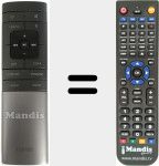 Comando à distância substituto de S2000MKIII