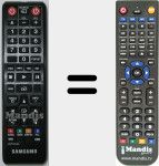 Comando &agrave; dist&acirc;ncia substituto de AK59-00148A