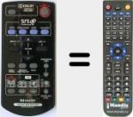 Comando à distância substituto de RRMCGA200AWSA