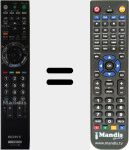 Comando &agrave; dist&acirc;ncia substituto de RMED012 (148089513)