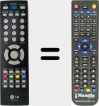 Comando &agrave; dist&acirc;ncia substituto de MKJ37815701