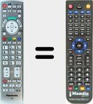 Comando &agrave; dist&acirc;ncia substituto de N2QAYB000572