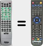 Comando &agrave; dist&acirc;ncia substituto de DR-5100X