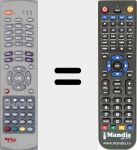 Comando à distância substituto de MAX-S 102 E