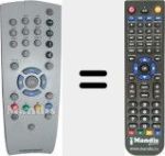 Comando à distância substituto de Tele Pilot 760 S (238000060100)