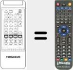 Comando à distância substituto de 80389000