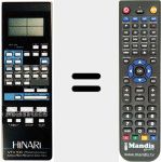 Comando à distância substituto de VTV 100