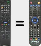 Comando à distância substituto de RM-GD 010 (148771613)